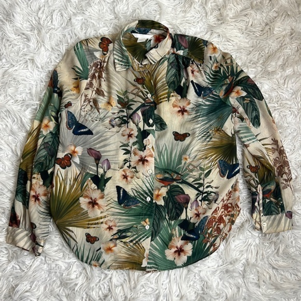 H&M‎ LONG SLEEVED BLOUSE